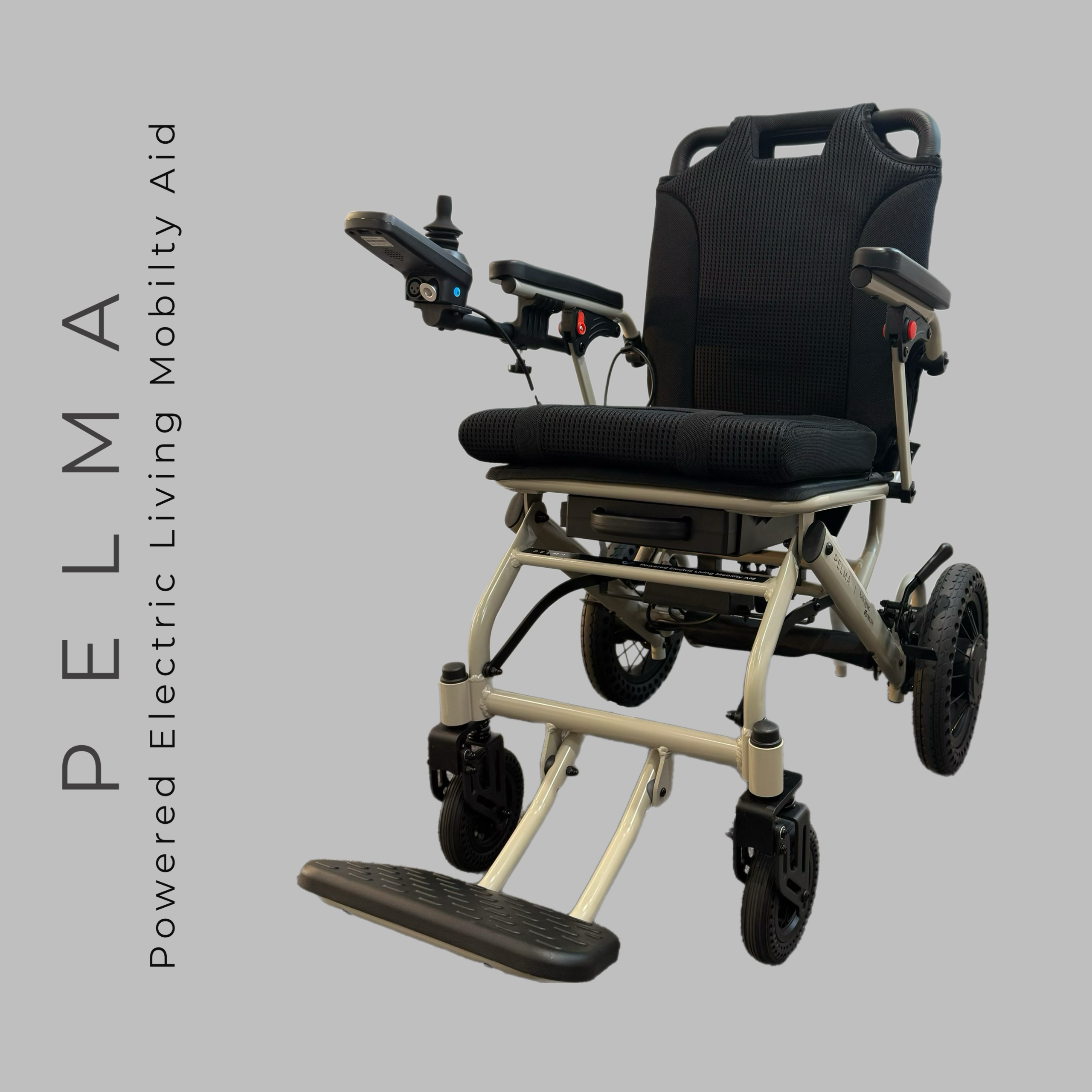 Motus - Pelma WideRide Roomy seat Folding powerchair