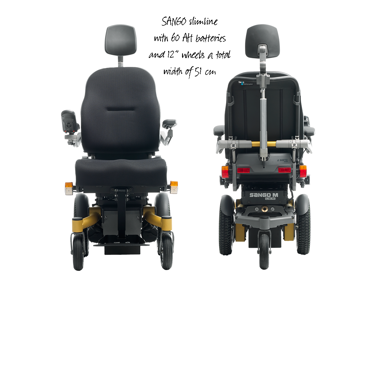SANGO Slimline Powered Wheelchair