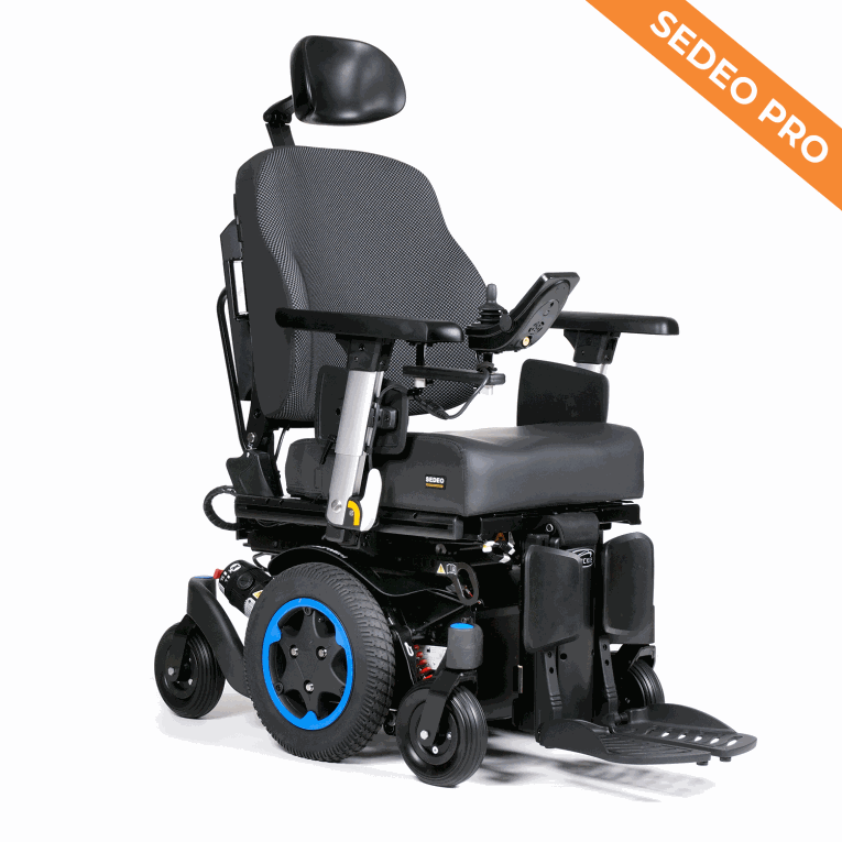 Motus - Quickie Q300 M Mini Sedeo Pro Powerchair - Front Picture