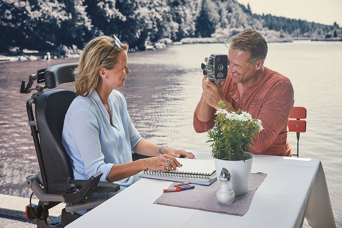 SANGO Slimline Powered Wheelchair