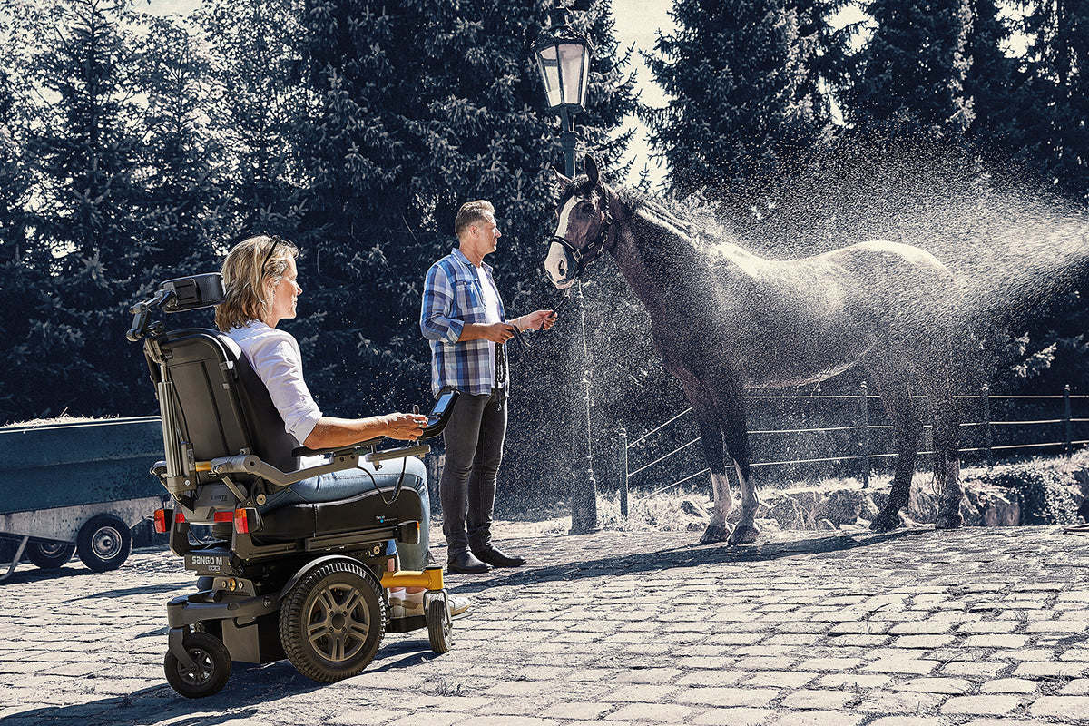 SANGO Slimline Powered Wheelchair